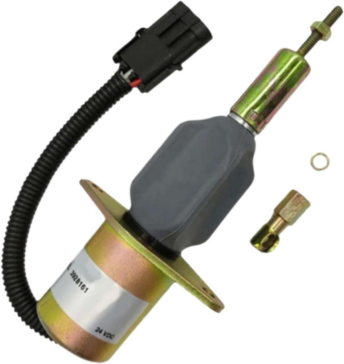 1pc 3928161 Diesel engine shutdown solenoid valve Stop the solenoid valve For 6BT 5.9L 6CT 8.3L