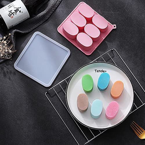 2 Peças Bandejas De Cubo De Gelo Com Tampas Para Tampas De Gelo, 6 Bandejas De Silicone Ultra Profun