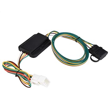 Trailer Wiring Harness, Standard Trailer Connector Waterproof for American Car for RVs for Trailers