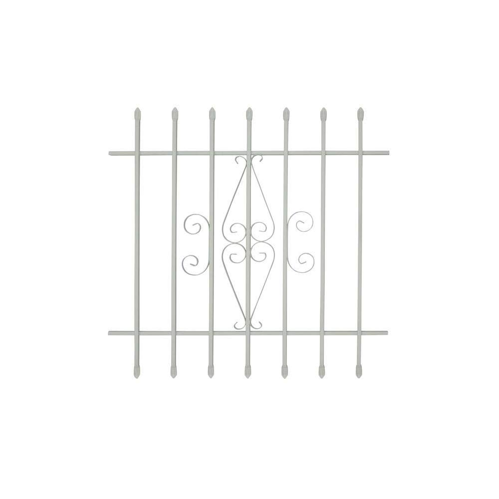 Spear Point Window Bar Guard (24 x 36, White)
