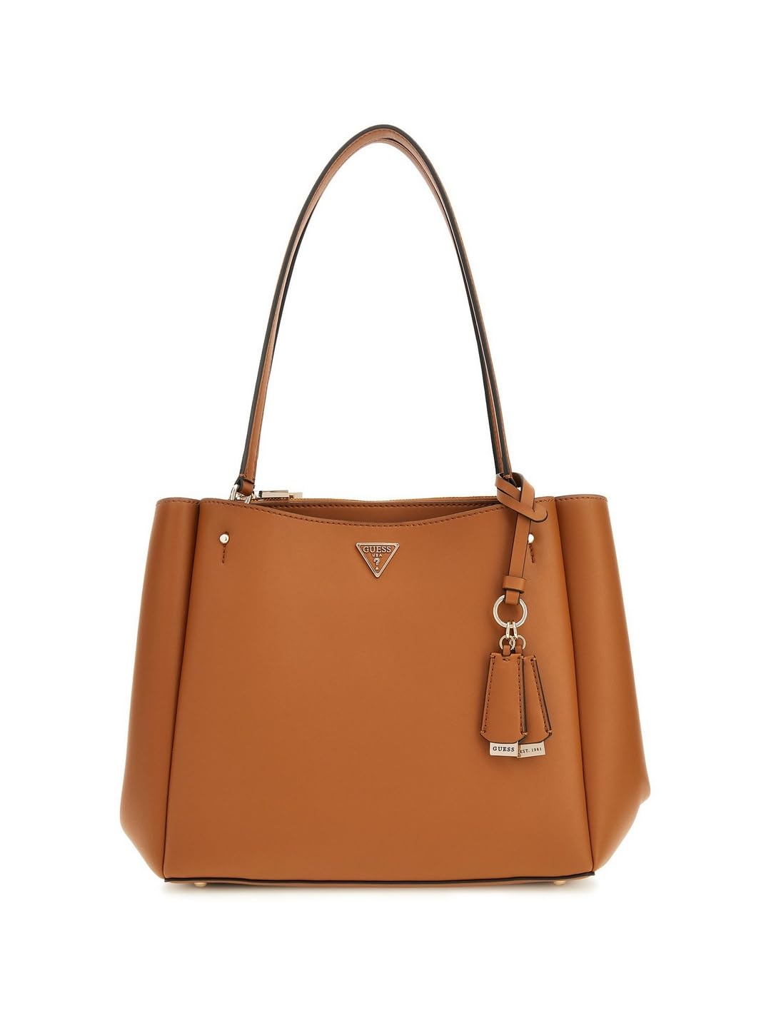 Sac à main GUESS Talent Multi Comp Tote Caramel grand volume chic