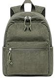 BTOOP Mini Backpack Women Girls Cute Corduroy Small Backpacks Purse Little Shoulder Bags for Teens Adult Casual Travel Daypack