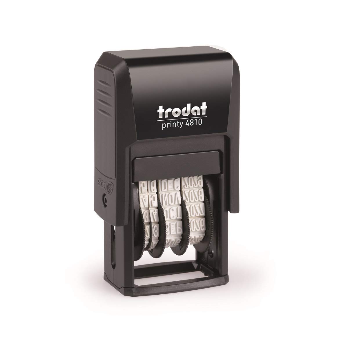 TrodatPrinty 4810 Date Stamp - Year Month Day Numerals Self Inking - 3.8mm Black