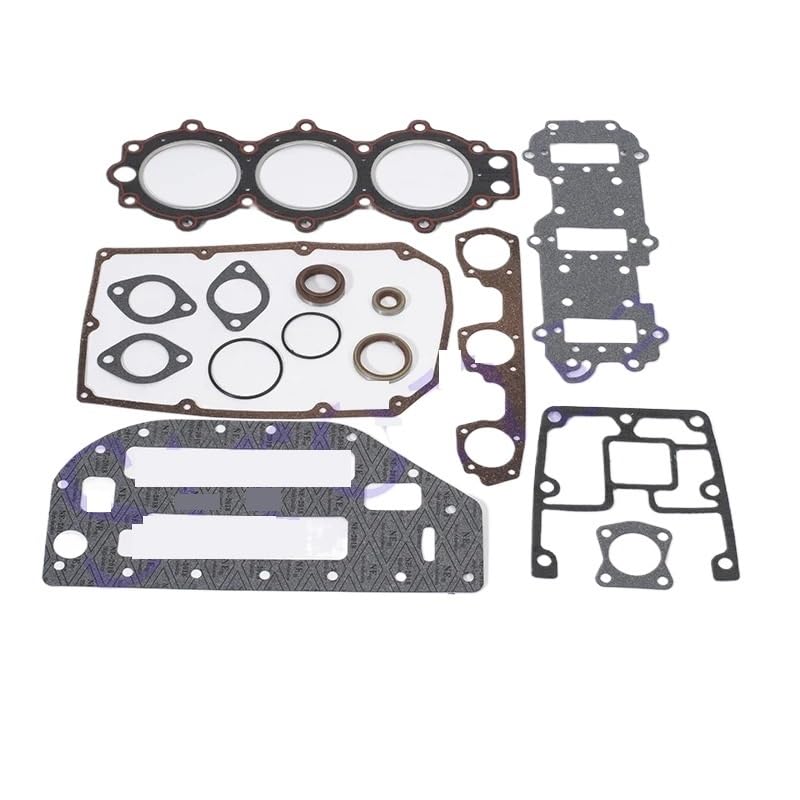 Per 398047 Kit guarnizioni testata motore per Johnson per fuoribordo Evinrude OMC 3 cilindri 1986 e successivi 438904 Parti marine