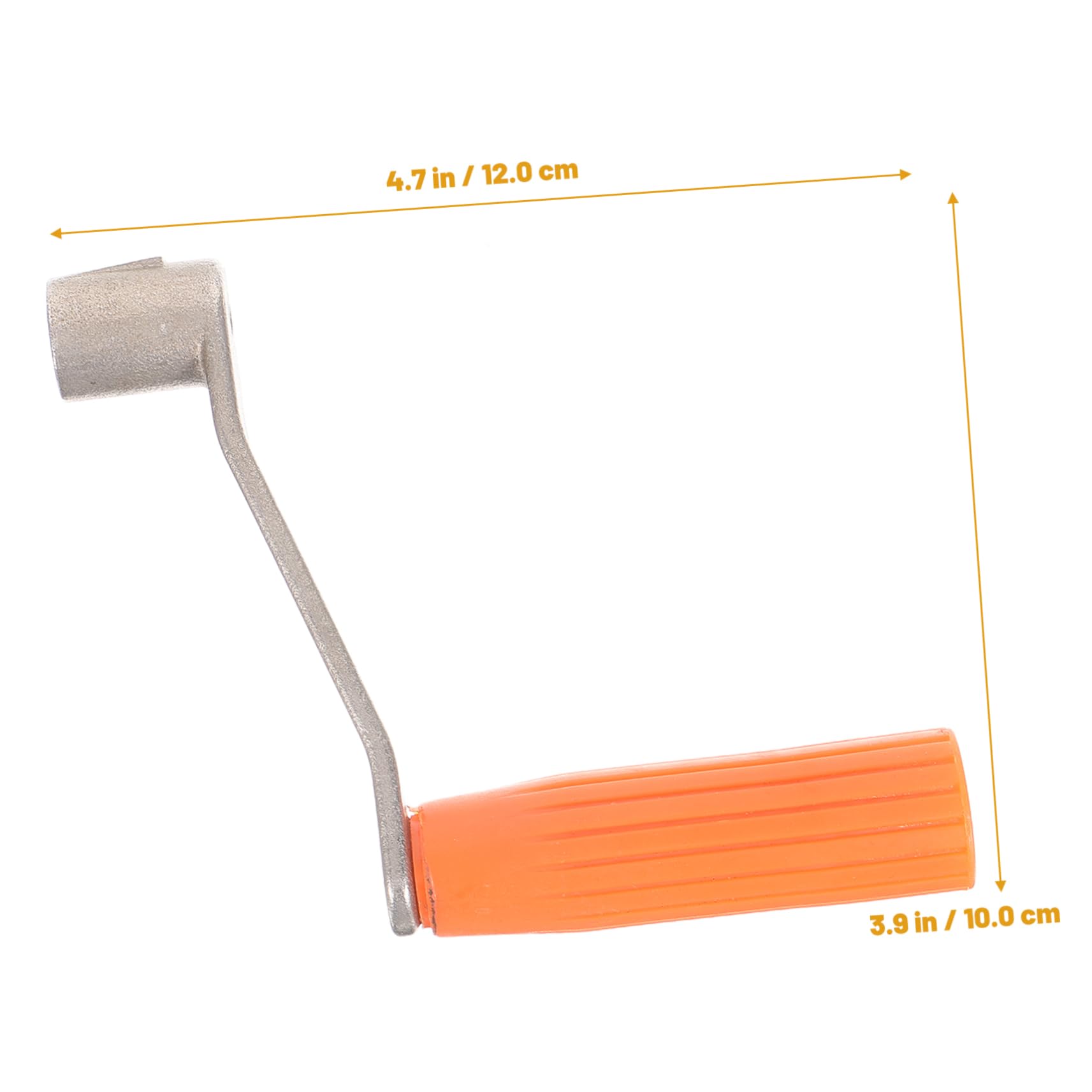 CIMAXIC Flag Pole Parts DIY Replacement Crank Handle Hand Winch for Flags Iron Plastic Flag Winch Handle