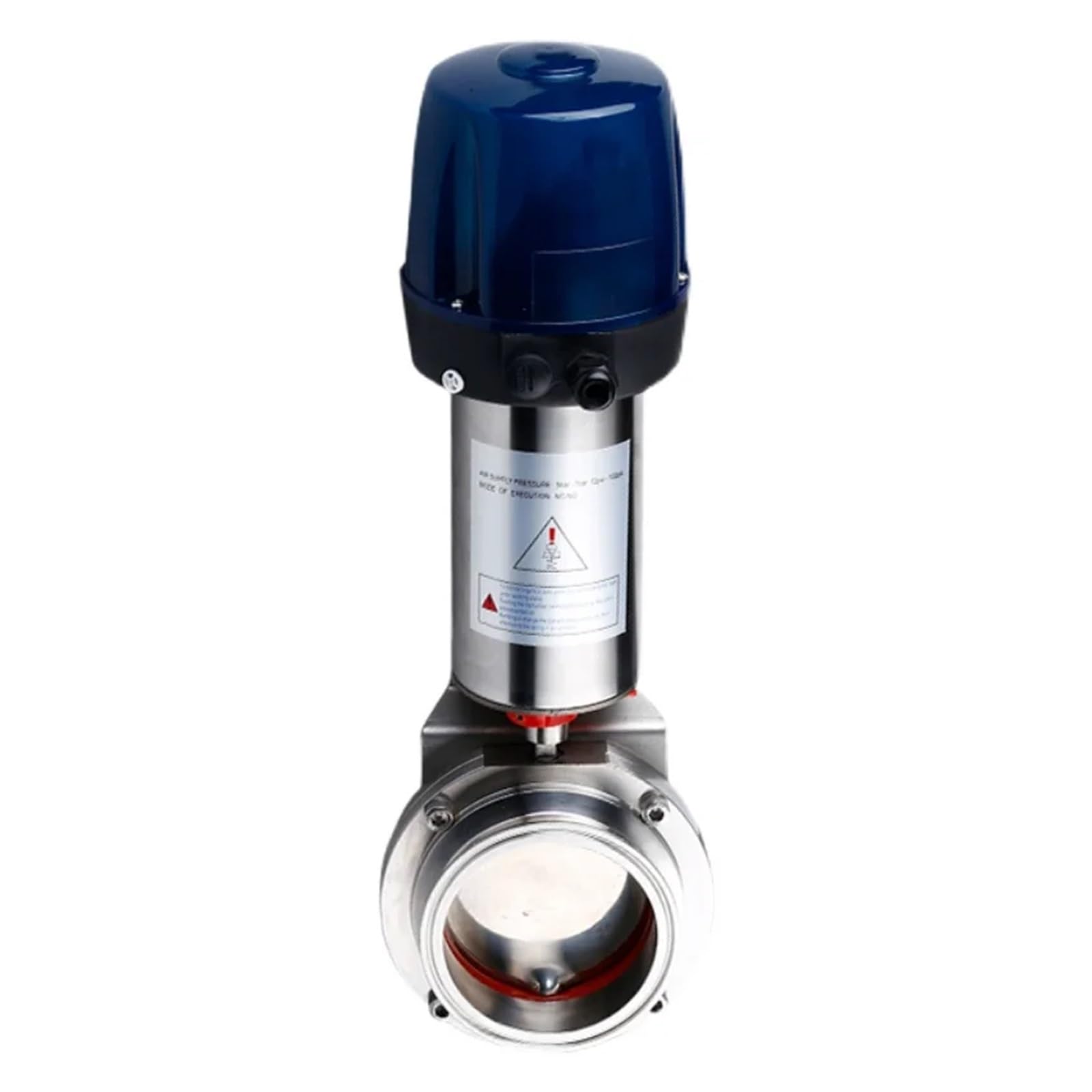 NYRXRYTCA 2" ic Butterfly Valve Intelligent Switch Type Clamp OD 64MM Actuator Single Acting Stainless Steel 316