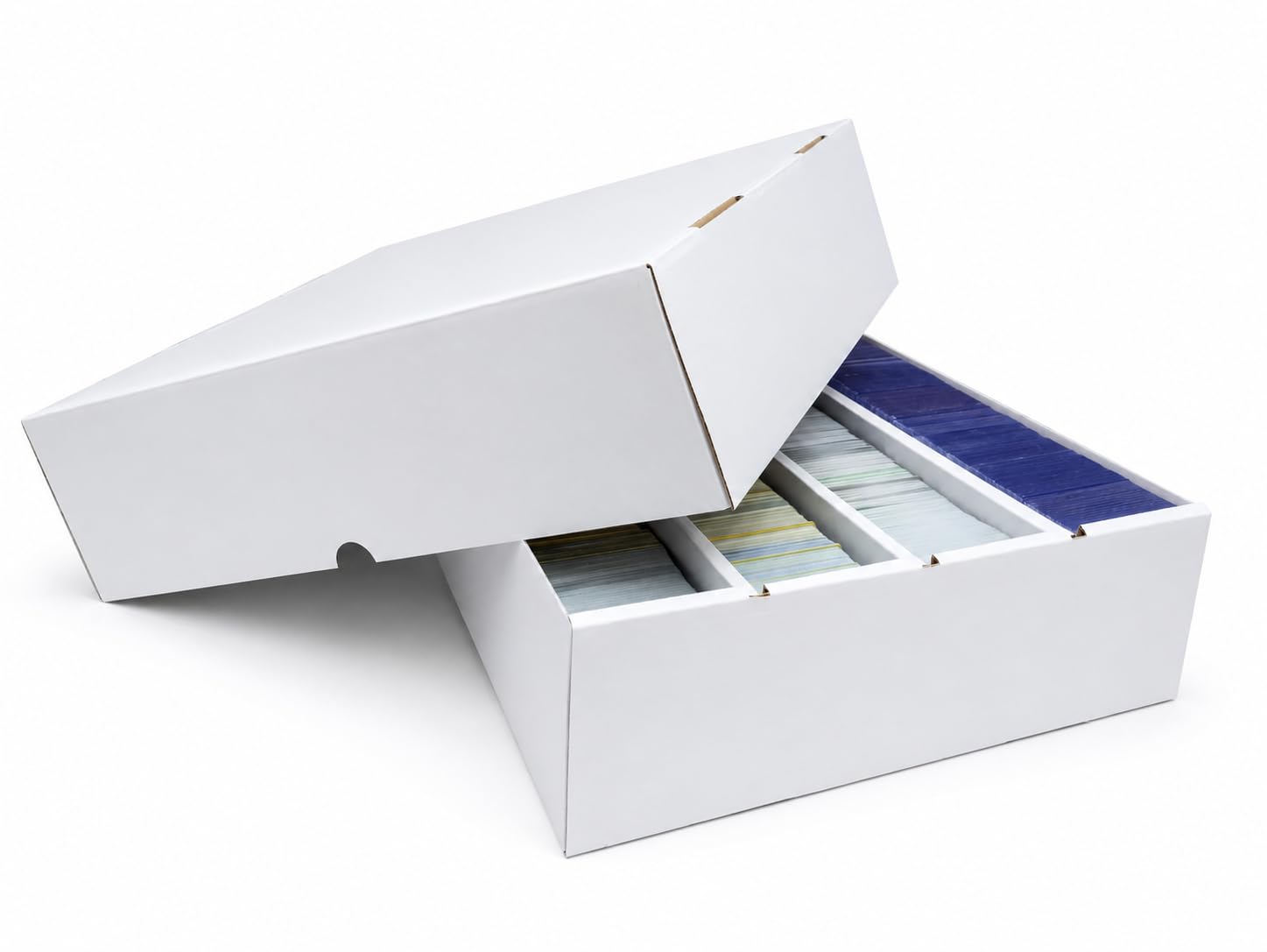 Guardz Hybrid 4000 Count Trading Card Storage Box - 4 Row Storage Box with Lid! Can Fit 200 Top Loaders! (10)