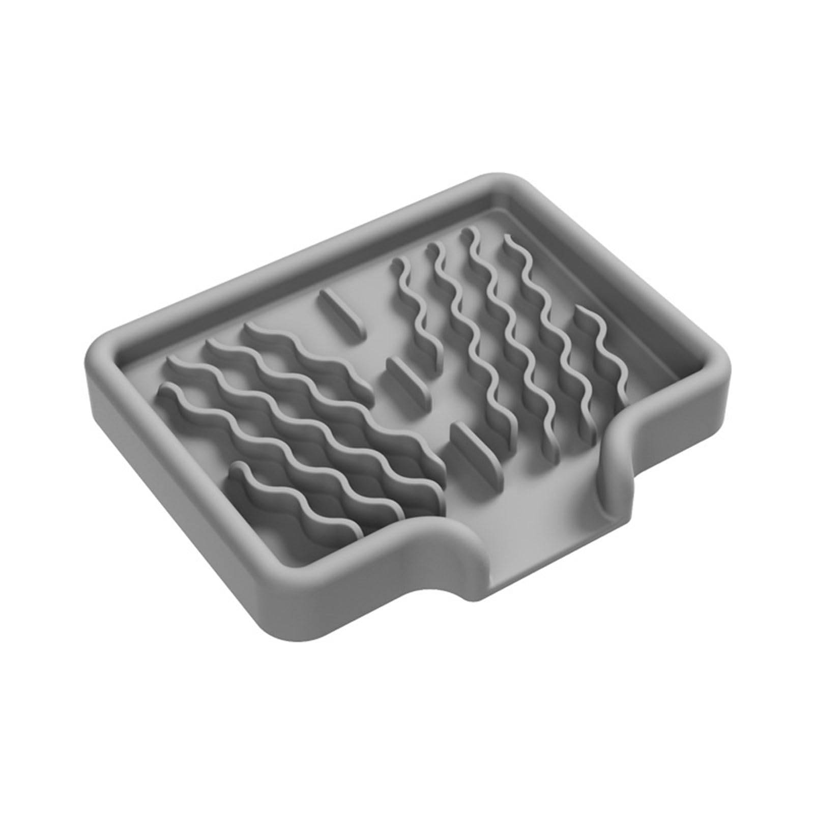 Simple Soap Tray Holder for Bathroom and Kitchen Sink Case Holder Innovative Draining Bathroom Case