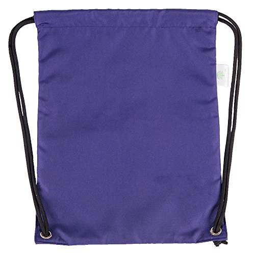 Holyluck Men & Women Outdoor Sport Gym Sack Drawstring Backpack Bag - Purple #TOP5