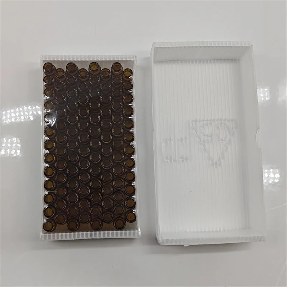 Laborausstattung und -bedarf 100 STÜCKE 2 ml Transparente Flaschen Glas Labor 9-425 Klare Fläschchen