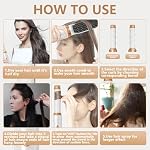 TANSHINE 5 in 1 Hair Dryer Brush Air Styler,Blow Dryer Brush Volumizer,Round Brush Blow Dryer,Hot Air Brush Hair Curler,Detachable Hair Dryers Air Curler for Women,Auto Wrap Curling Iron Hair Styler