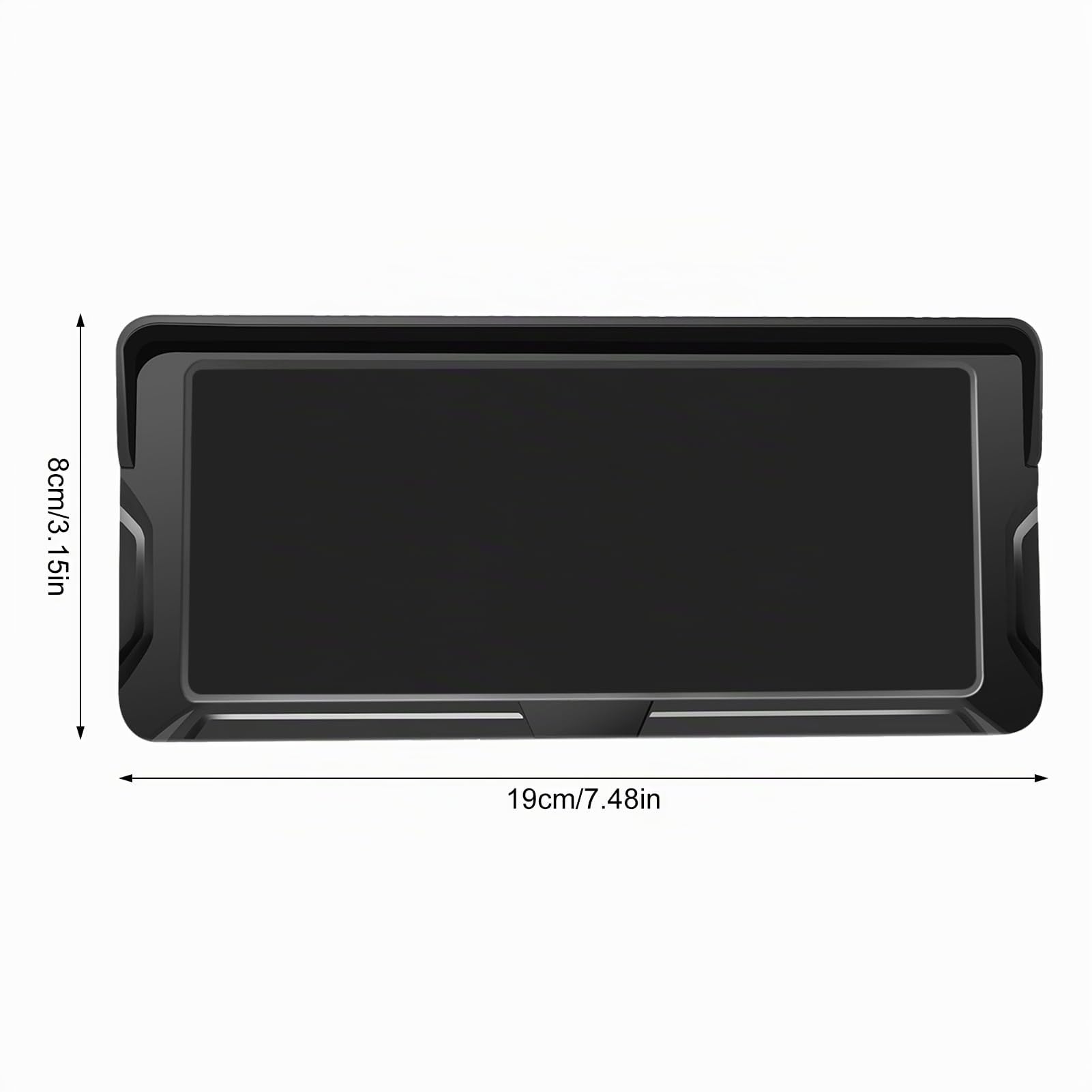 Shkalacar Camara Vigilancia Bebe Dual Canal de 6.8 Pulgadas 1080p con Visión Nocturna IR y ángulo de Visión de 150 ° de Ancho, Espejo Coche Bebe Rotativo para la Cara Trasera