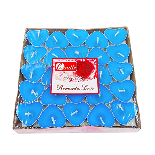 Unscented Heart-Shaped Tea Lights Candles In Bulk 200 In 4 Colors, Smokeless And Long Lasting Paraffin Tea Candles Mini Tealight Candles For Courtship Ritual,Weddings And Birthday Party #TOP7