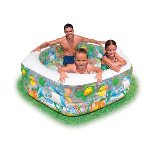 Intex Piscina hinchable hexagonal 191x178x61 cm, 510 litros (56493)