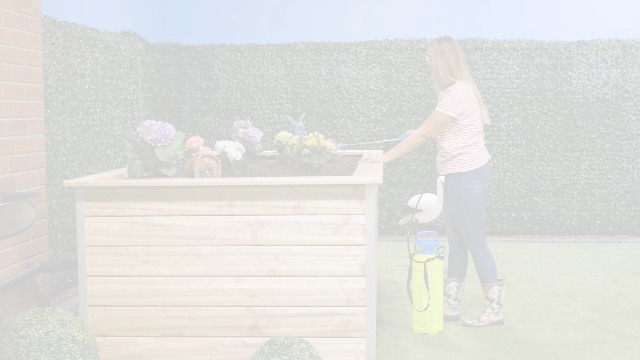 Relaxdays drukspuit, 5 liter, planten water geven, tegen onkruid