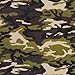 Aria Camouflage Dog Bandana, Green Camo