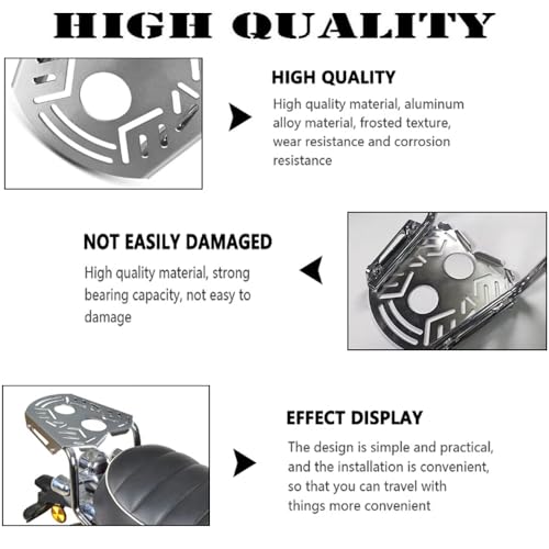 for Monkey 125 Monkey 125 monkey125 2025 2024 2023 2022 2021 2020 2019 2018 Accessories Rear Luggage Rack Motorcycle Rear Rack Tail Box Fixer Bracket Rear Tail Storage Bracket - Thumbnail 5