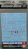 Bandai Gundam Decal No.111 RG 1/144 Gundam Astray Red Frame(Japan Import)