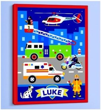 Olive Kids - Heroes Personalized Canvas Art
