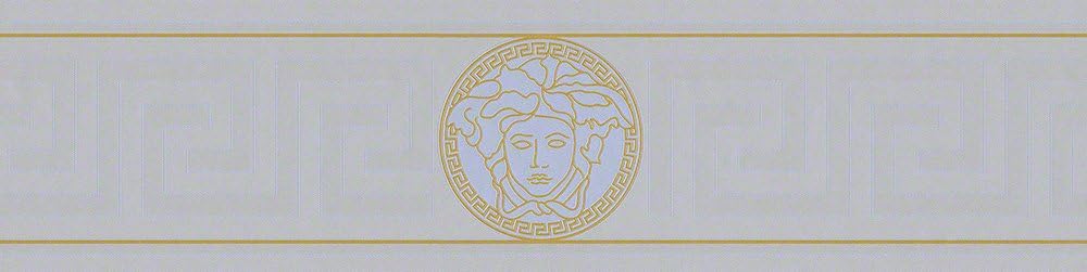 A.S. Creation 935225 Line Versace 3 Pattern Paper Wallpaper, Multi-Colour