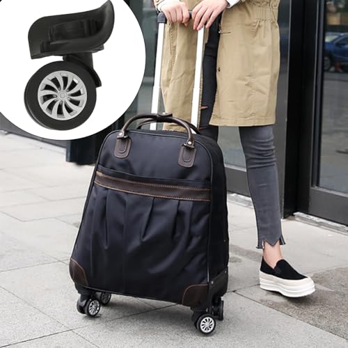 2 Pair Replacement Luggage Wheel Mute Bearing Swivel Wheel Luggage Suitcase Wheels 360 Spinner Wheels Casters Left and Right Wheels for Luggage for Luggage Suitcase Trolley4