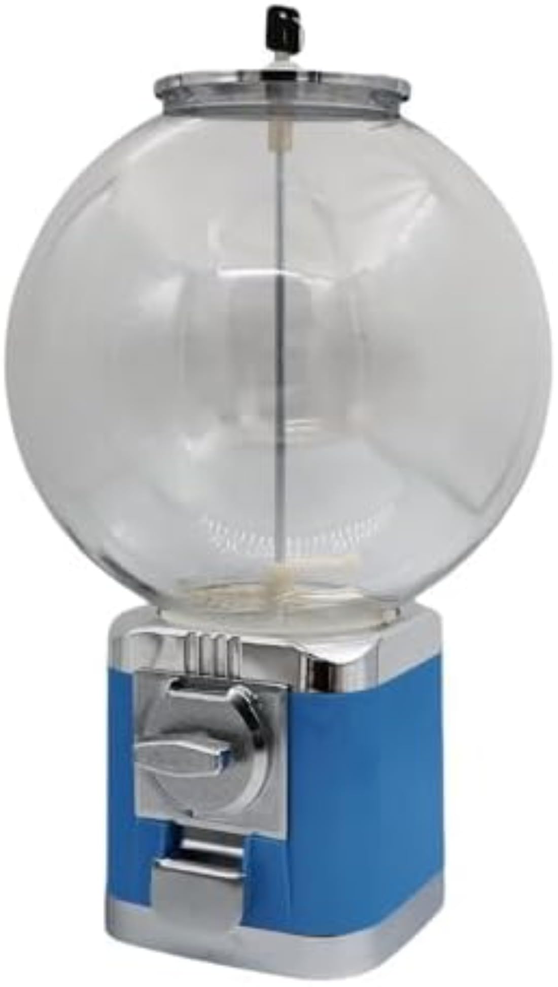 Amazon | Amecke【レトロ ドーム型 ガチャマシン】100円硬貨専用 業務用カプセルトイマシン 店舗用 コイン式 ガチャガチャ自販機  (ブルー) | カプセル玩具 | おもちゃ