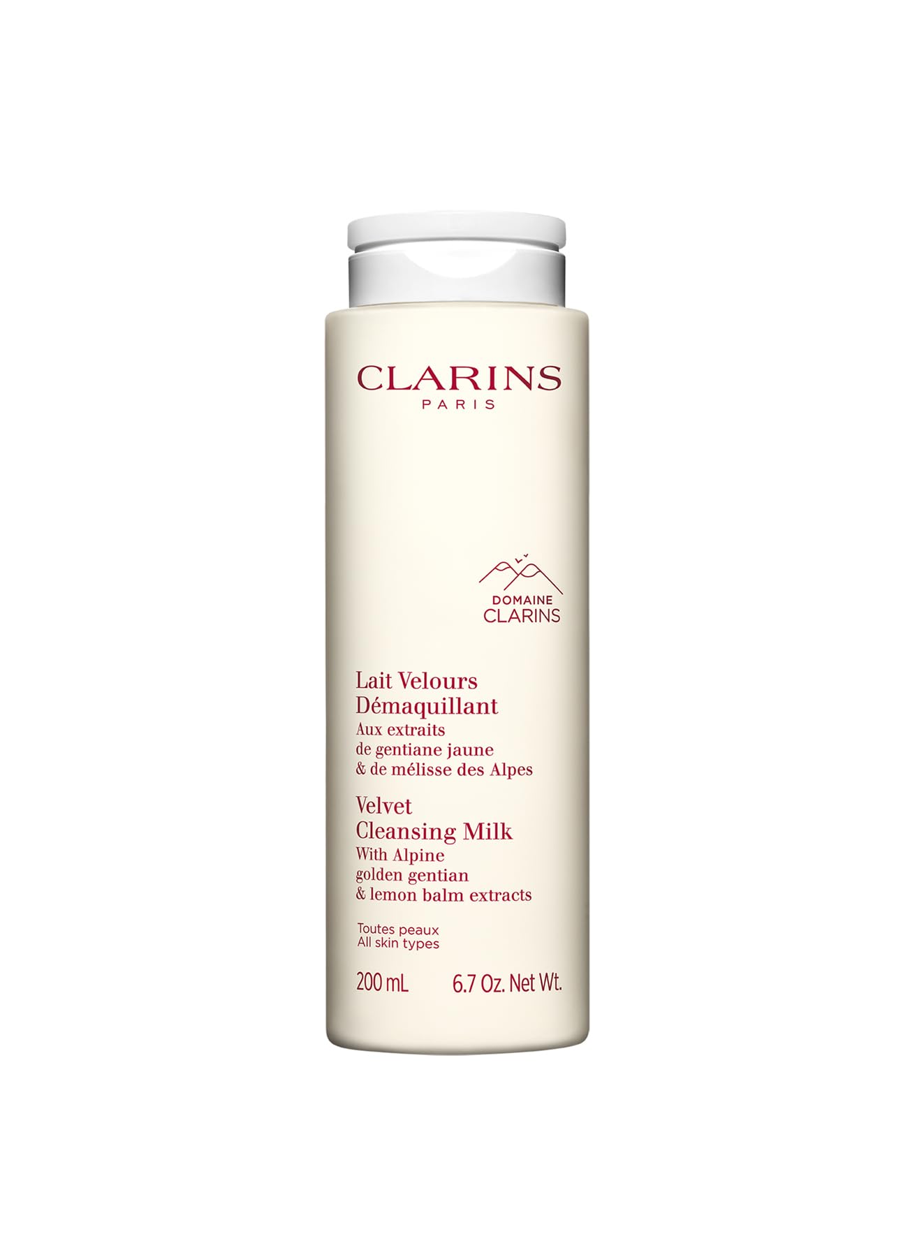 Clarins Lait Velours Démaquillant Milky Make-up Remover 200 ml