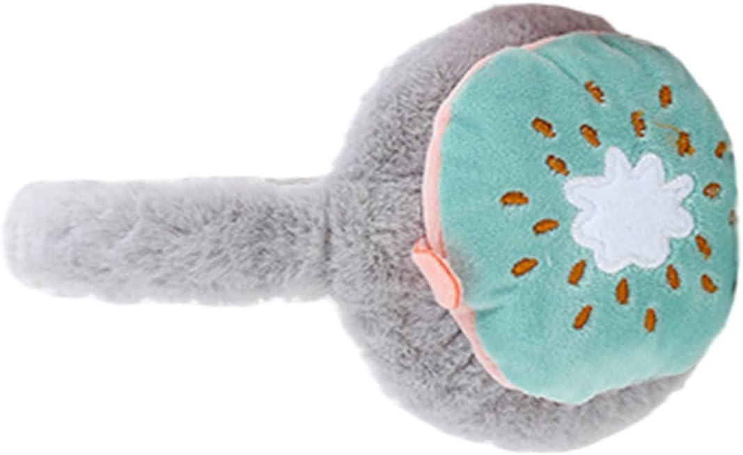 Unisex Boys and Girls Ear Warmers Furry Head and Tail Portable Earmuff for Outdoor Protection