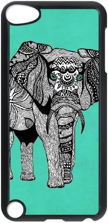 Design Phone Case Elephant Aztec Tribal For Ipod Touch 5 [Pattern-3]