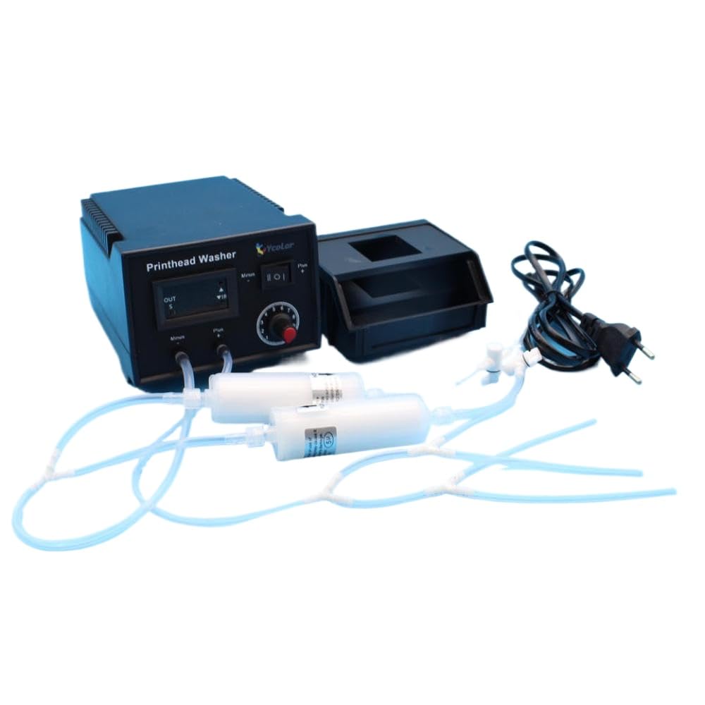 DTF Kit di pulizia della testina di stampa Rondella Strumento di sblocco compatibile con i materiali di consumo della stampante L1800 L805 1390 XP600 DX6 I3200