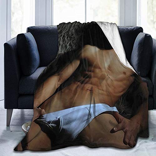 Jared Padalecki Super Sam Winchester Natural Jensen Ackles Dean Winchester Misha Collins Soft and Comfortable Warm Fleece Blankets Beach Blanket Picnic blanketsThrow Blankets