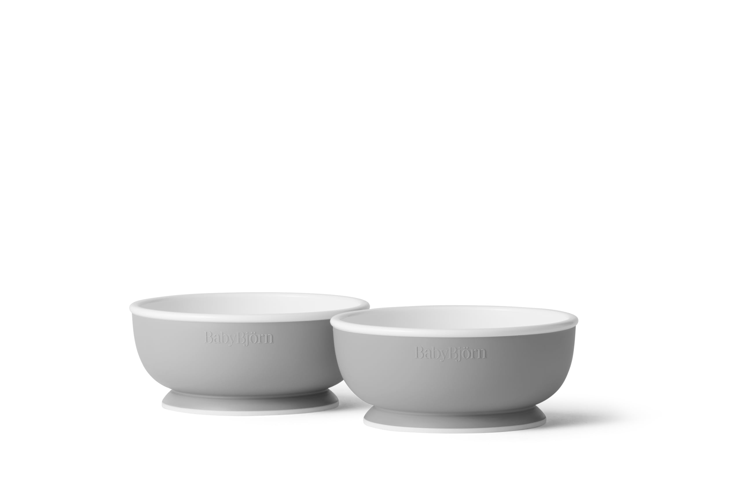 BabyBjörn Ciotola per bambini, 2 pezzi, Grigio