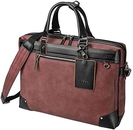 [バジェックス] ウノフク GALLANT ギャラン ビジネスバッグ ブリーフケース ショルダーバッグ B4 バーガンディー 23-
