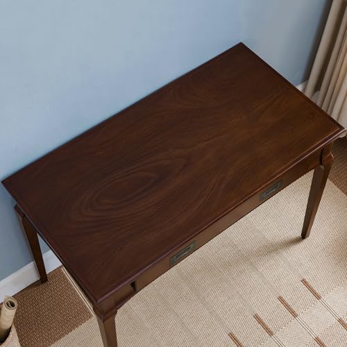 Image of Leick Home Stratus Desk, 42 inch, Heartwood Cherry