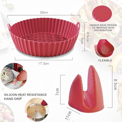 Image of Silicon air fryer tray (P2)