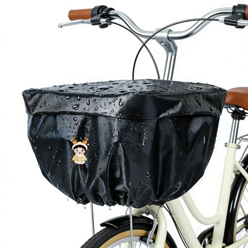 Amazon.co.jp: LIUSHUYAN 自転車前カゴ防水カバー 厚手ジャガード