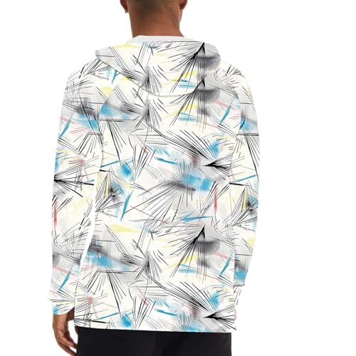 Men's Sun Protection Hoodie Shirt UPF 50+ Long Sleeve Rash Guard Outdoor Fishing Lightweight Camo Quick Dry UV Shirts 7