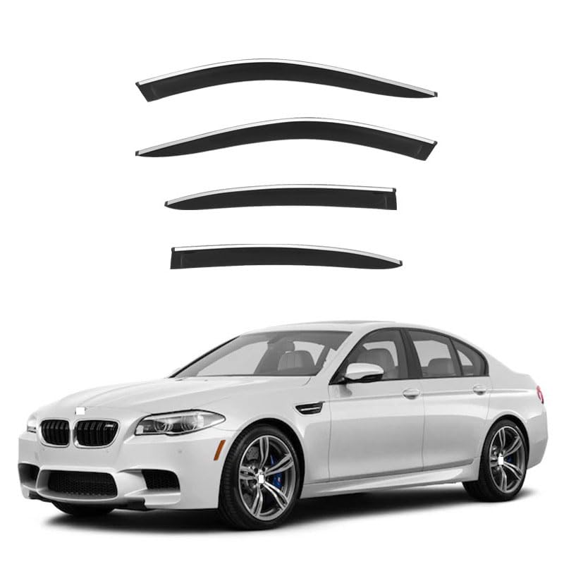 Déflecteurs de vent pour BMW M5 F10 2011-2016 | Lot de 4 pièces