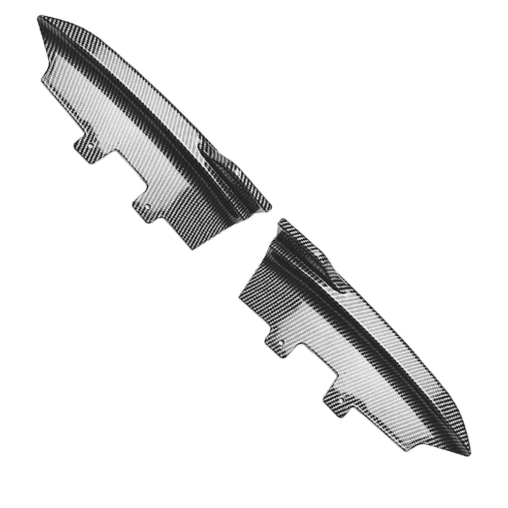 Dyfuzor tylnego zderzaka samochodowego, osłona bocznego zderzaka, osłona zderzaka, kompatybilny z BMW serii 2 F22 F23 M Sport, wykończenie o wyglądzie włókna węglowego