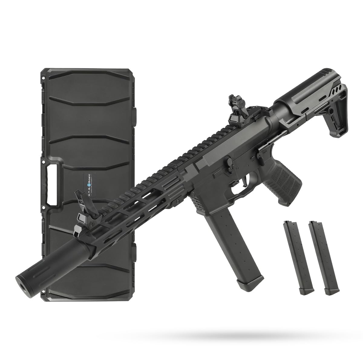 HTGベーシック アサルトライフル スマート　ハードガンケース付 マガジン付 HTGベーシック アサルトライフル スマート ハードガンケース付