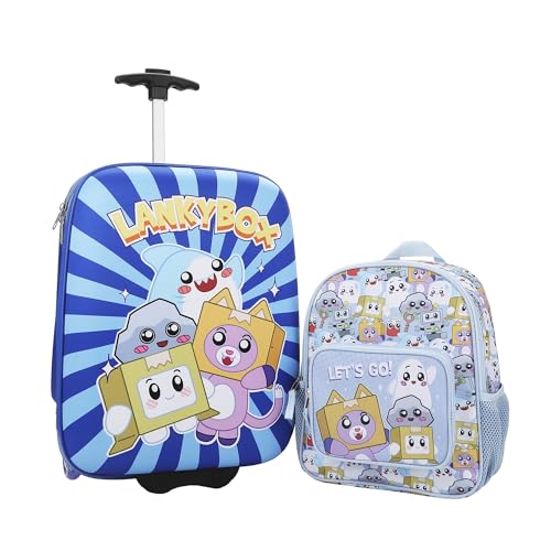 50% Off Bioworld Lanky Box Luggage & Backpack Set - Image 2