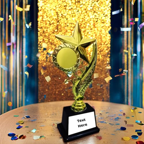 SAI UNIQUE GIFTS Store SAI UNIQUE GIFTS Customized Star Trophy - Image 4