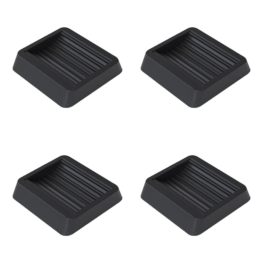 CTRLZS Furniture Casters Chair Caster Grip Pad Set 4PCS Wheel Lock Plate Set for Chairs& Furniture Not Vibrations Cushion Wheels