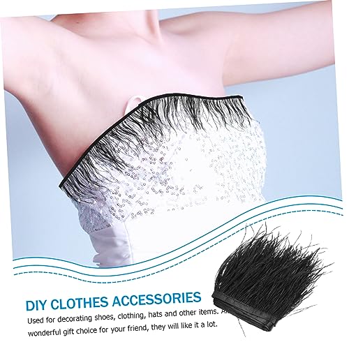 Plumes d'autruche véritables Uonlytech pour customiser une robe de mariée chic - 6