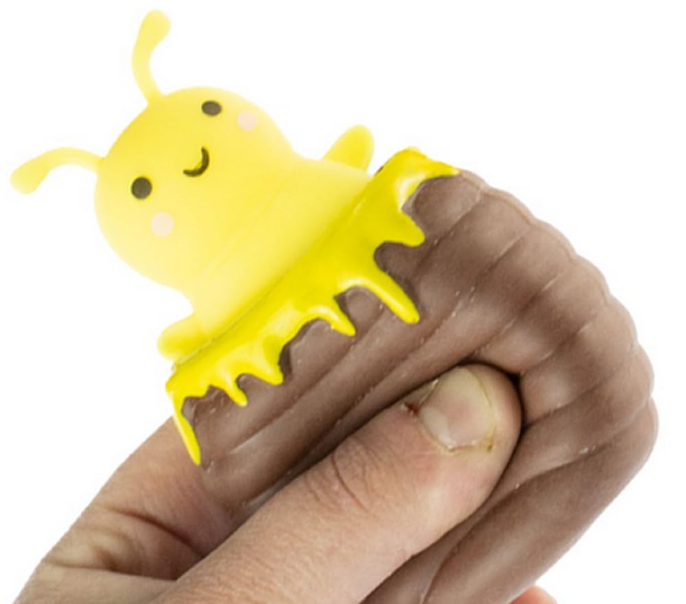 Keycraft Peek-A-Boo Bee In Hive Stress Toy