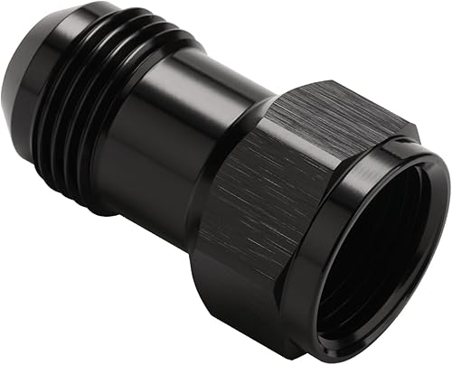 Miniatura 3 de Podavelle 12AN Female Flare to 12AN Male Flare Extension Fitting Adapter Straight Aluminum Black