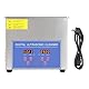 2L Ultraschallreiniger, professioneller Ultraschallreiniger mit digitalem Display mit Timer für Schmuck, Brillen, Uhren, Münzen, Industriereiniger aus Edelstahl