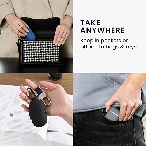 kwmobile Etui kompatybilne z Anker Soundcore P3i etui - silikonowy uchwyt na słuchawki douszne - ciemnozielone