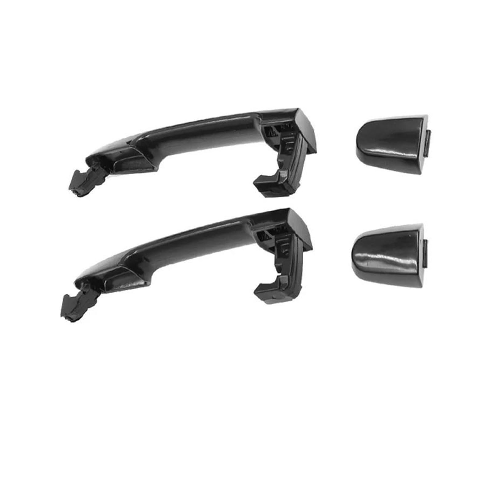 AHRPKAMERD Outer Door Handle 4PCS for Corolla for Matrix for RAV4 for Yaris for Solara for Highlander Exterior Door Handles Exterior Door Handle Cover(2X RL RR)