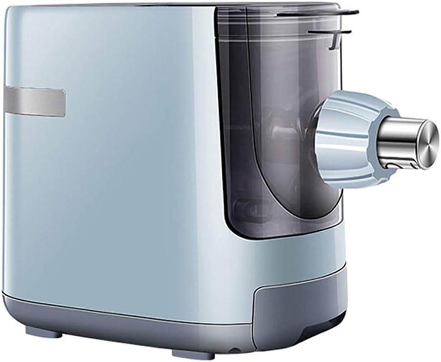 Pasta Machine Noodles Maker Pasta Machine Noodle Maker Household Smart Noodle Machine Electric Noodle Press Fully Automatic in 3 Minutes Pasta Cutter (Color : Blue Size : 38x20x28cm)